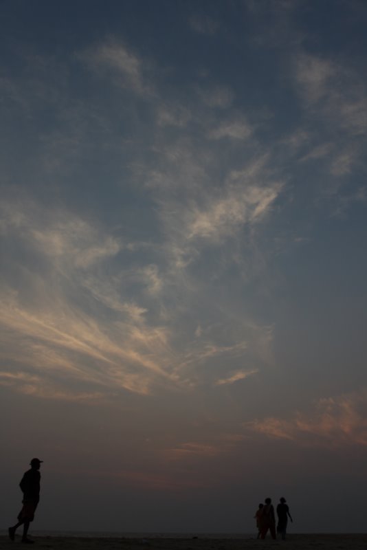 India 2010 - Kerala - Kannur - Costa Malabari - Sunset